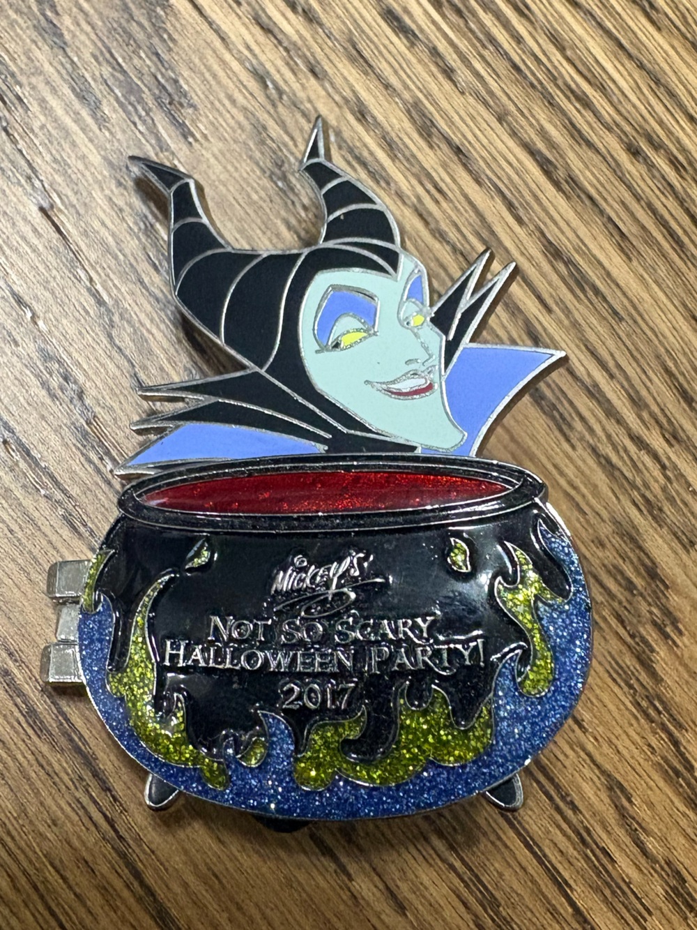 Maleficent Cauldron Enamel Pin
